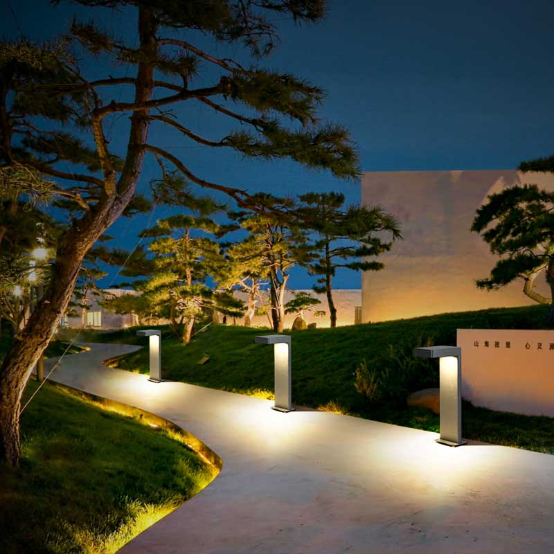 Multi-Height Arc Path & Bollard Outdoor Lights P2