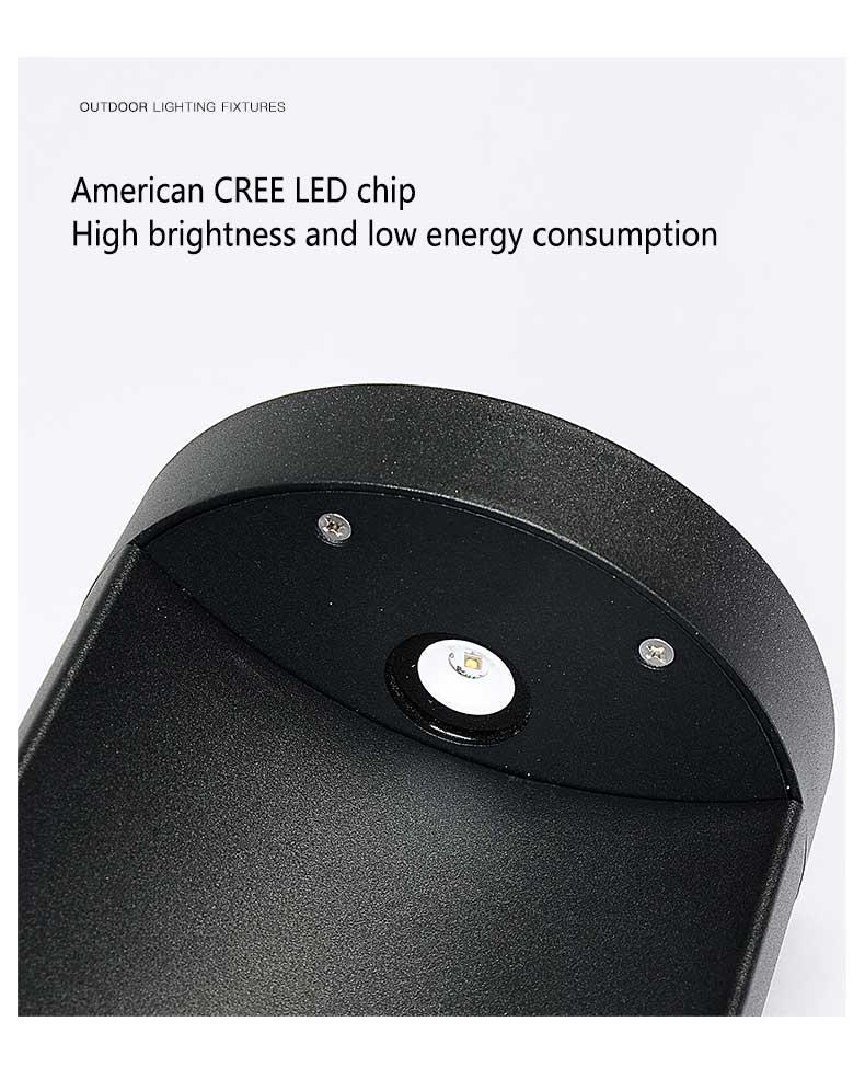 American CREE LED chip, high brightness and low energy consumption