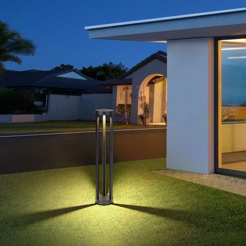 Tri-Column Tri-Sided Illuminating Multi-Height Path Lights & Bollard Lights & Lawn Lights P1