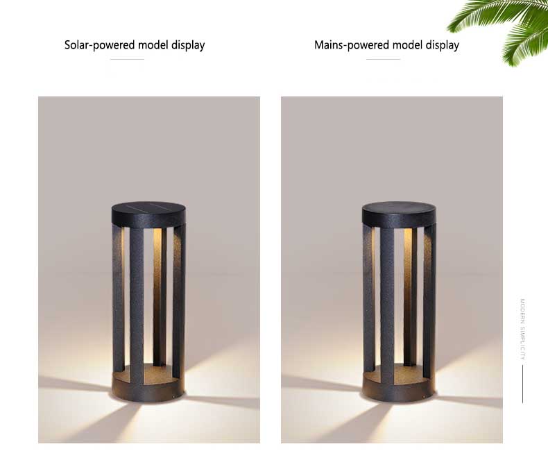 Solar/Mains Optional