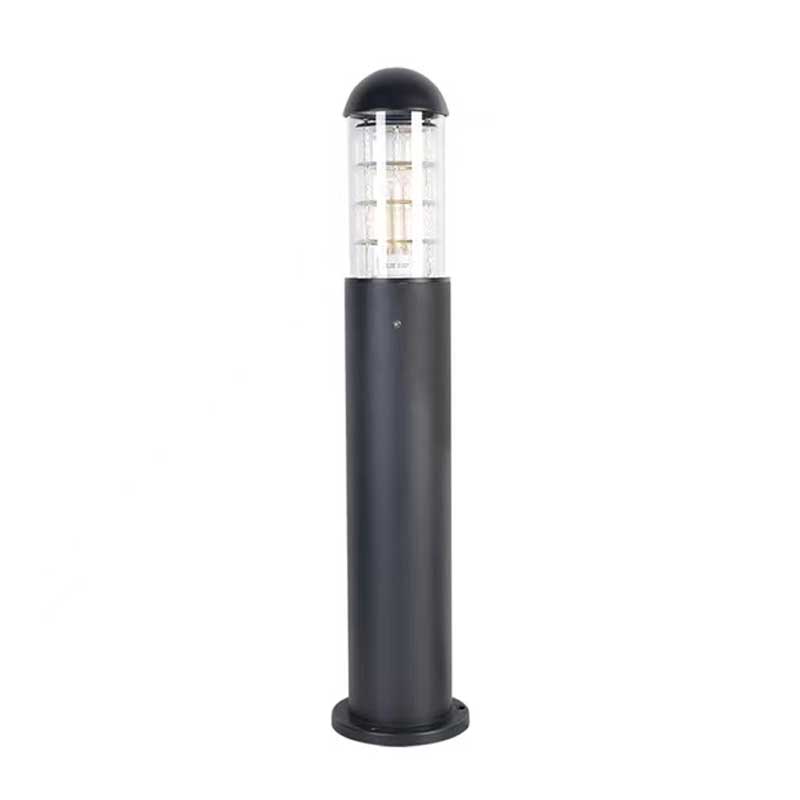 Minimalist Dome-topped Aluminum LED Bollard Lights P1
